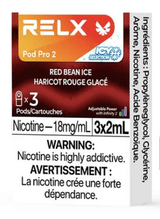 Relx Pod pro 2-Red Bean Ice(3 pods) 18mg-excise