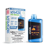KRAZE HD MEGA - Blueberry Kiwi Ice