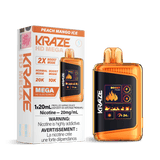 KRAZE HD MEGA - Peach Mango Ice