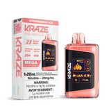 KRAZE HD MEGA - Strawberry Ice