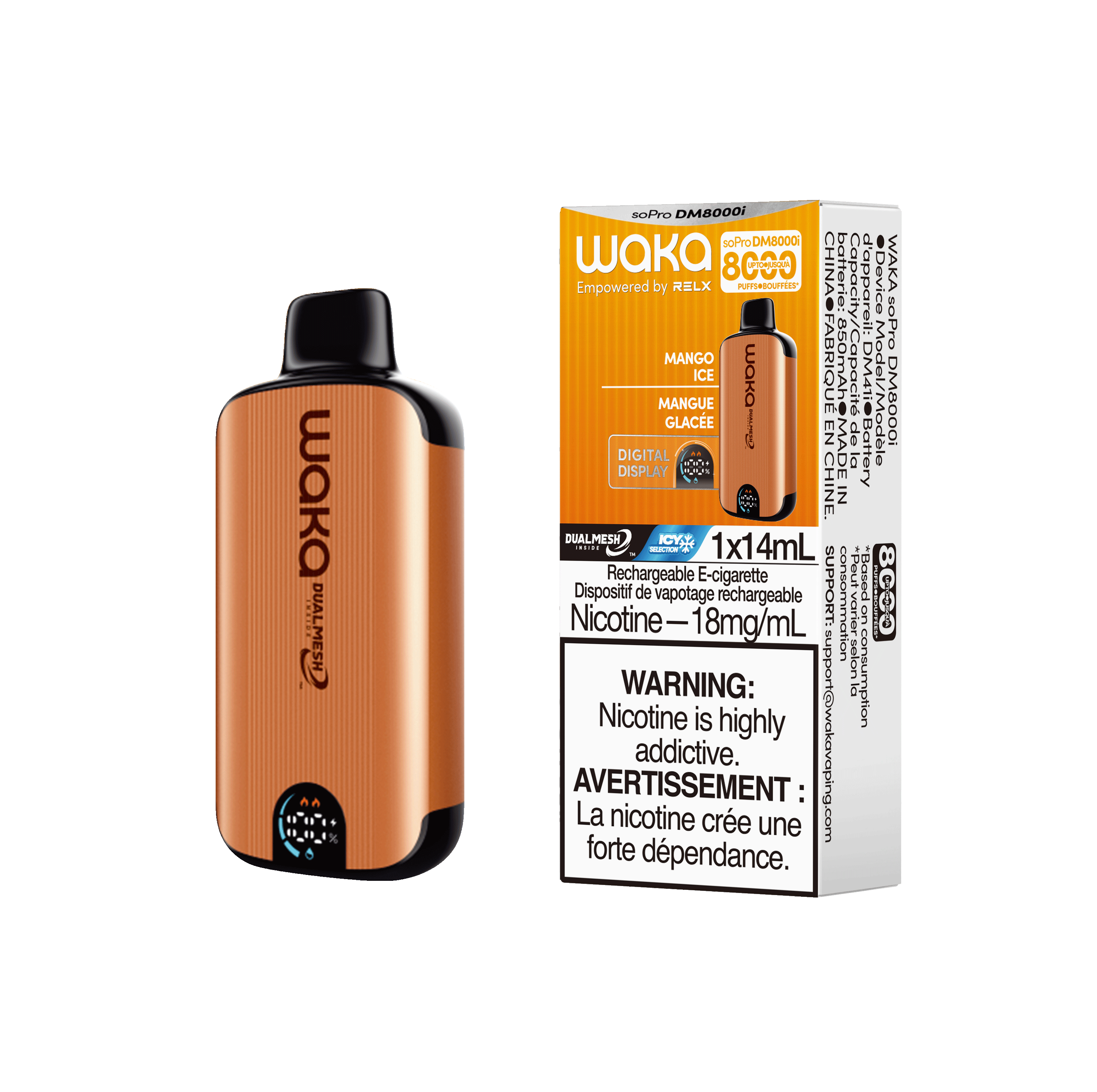 Waka Dm8000i Mango Ice