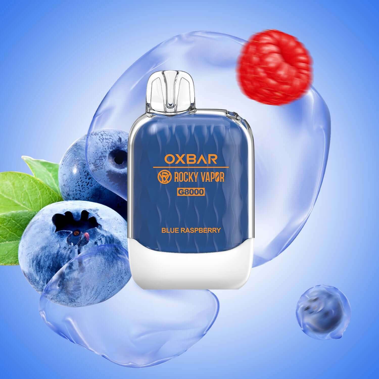 OXBar Rocky Vapor G8000 - Blue Raspberry