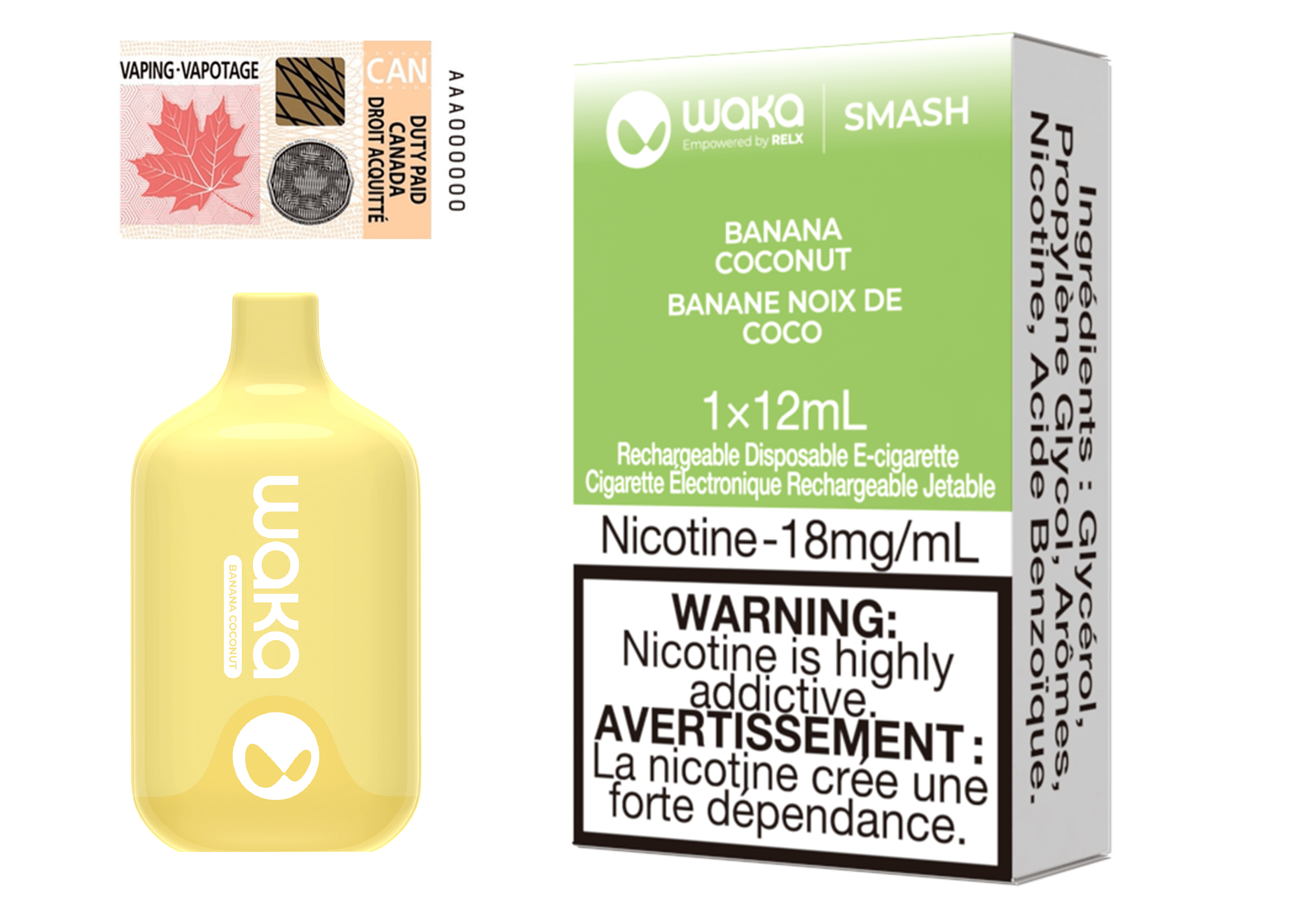 Waka Smash - Banana Coconut