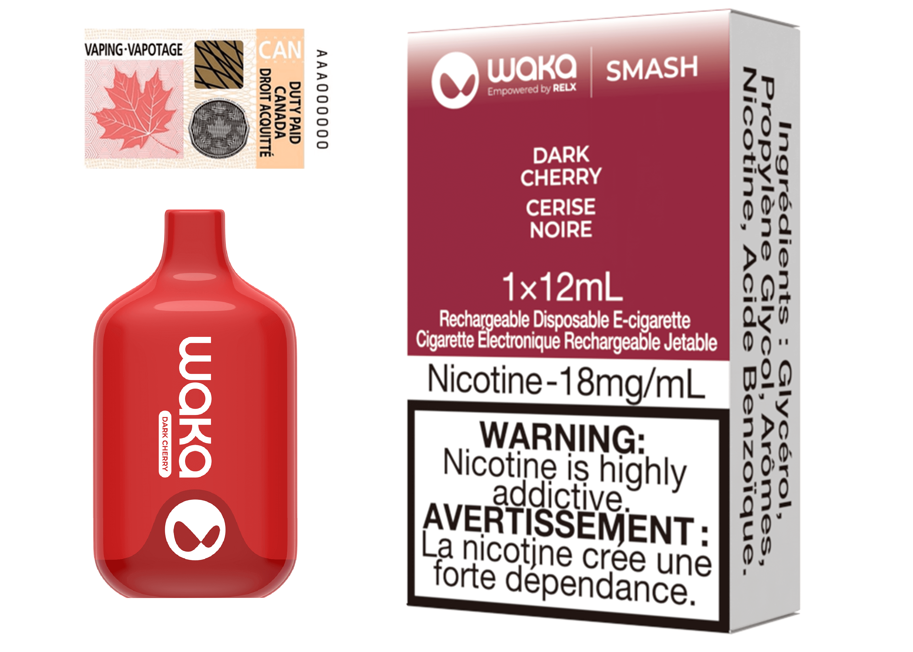 Waka Smash - Dark Cherry