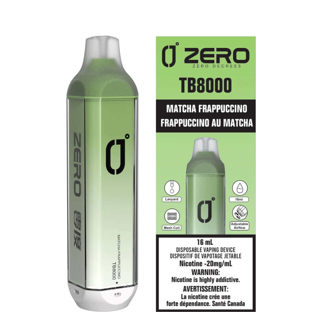 Zero Degrees TB8000 - Matcha Frappuccino