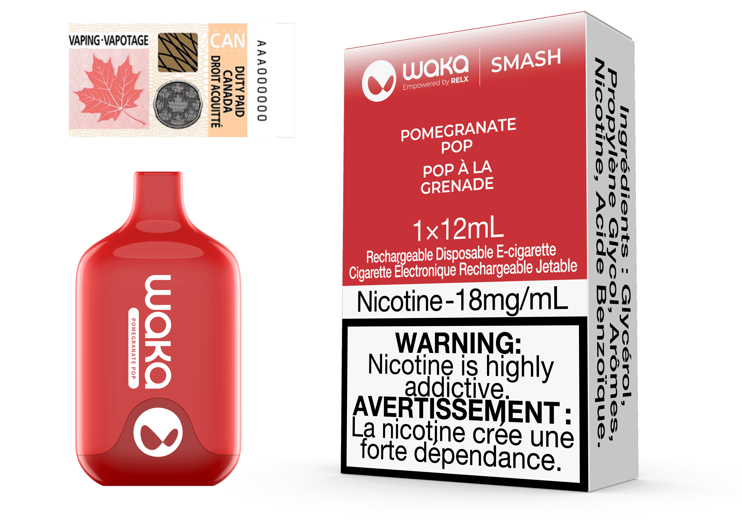 Waka Smash - Pomegranate Pop