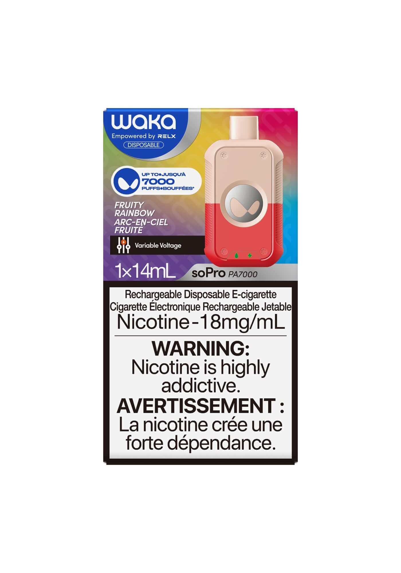 Waka PA7000 - Fruitt Rainbow 14ml