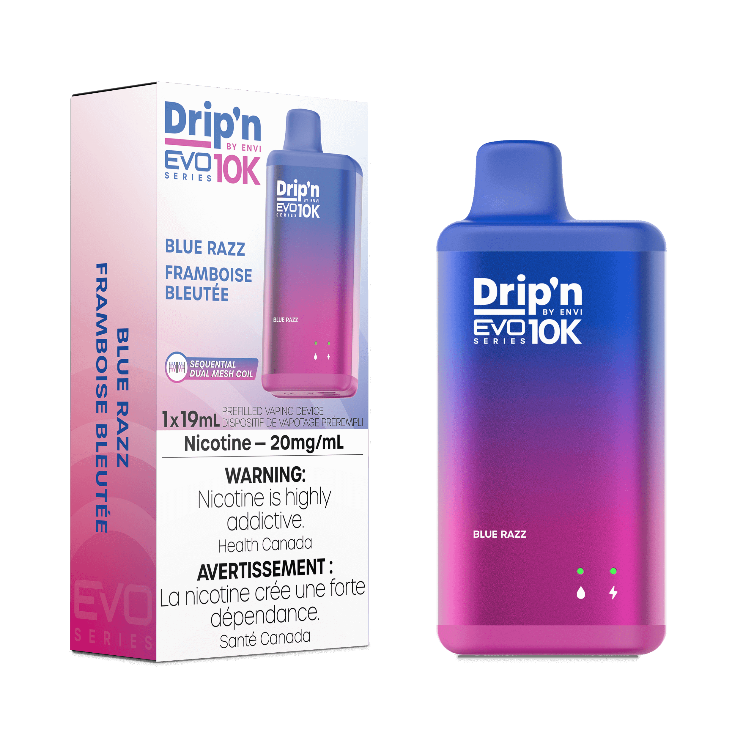 Drip'n EVO 10K - Blue Razz