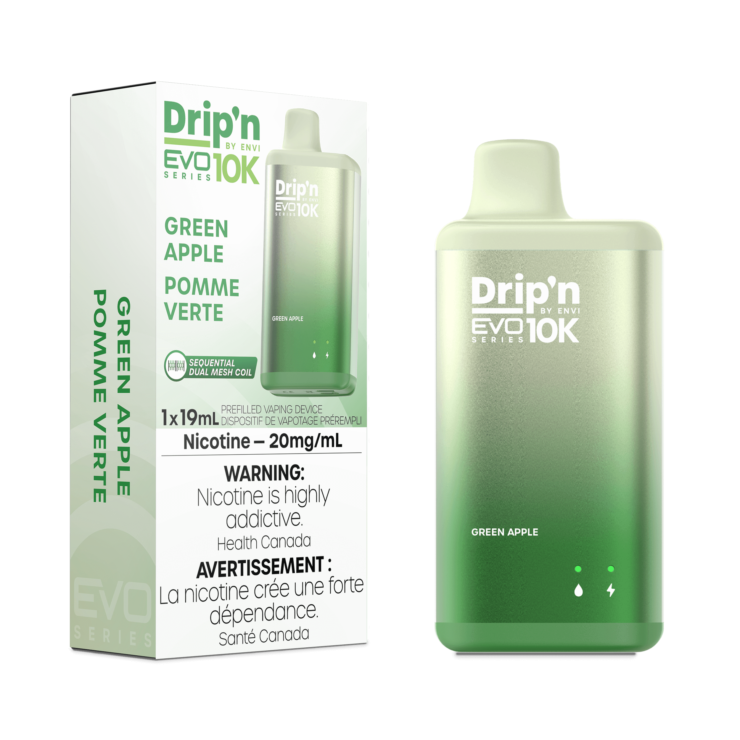 Drip'n EVO 10K - Green Apple