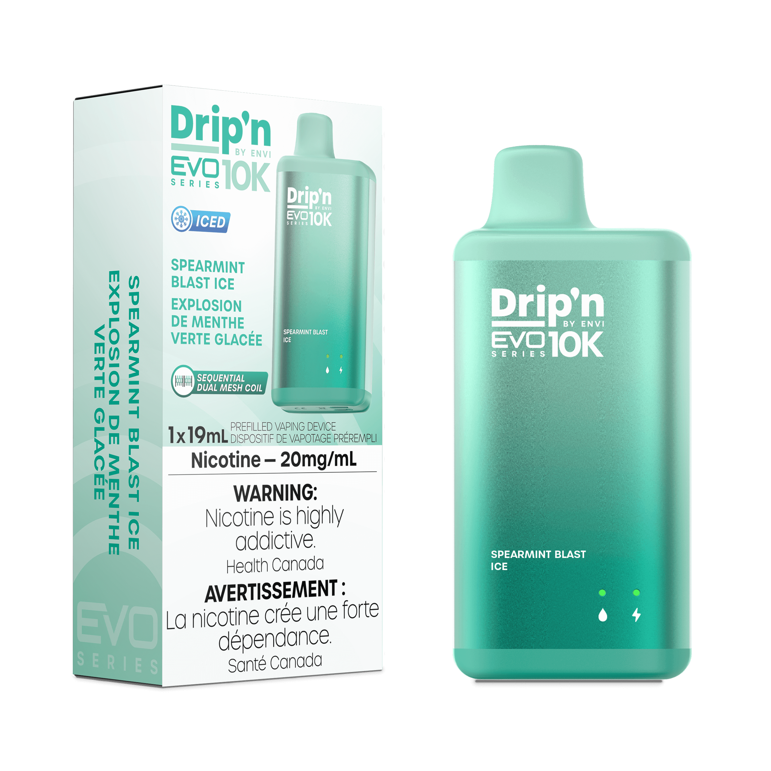 Drip'n 10K - Spearmint Blast Ice