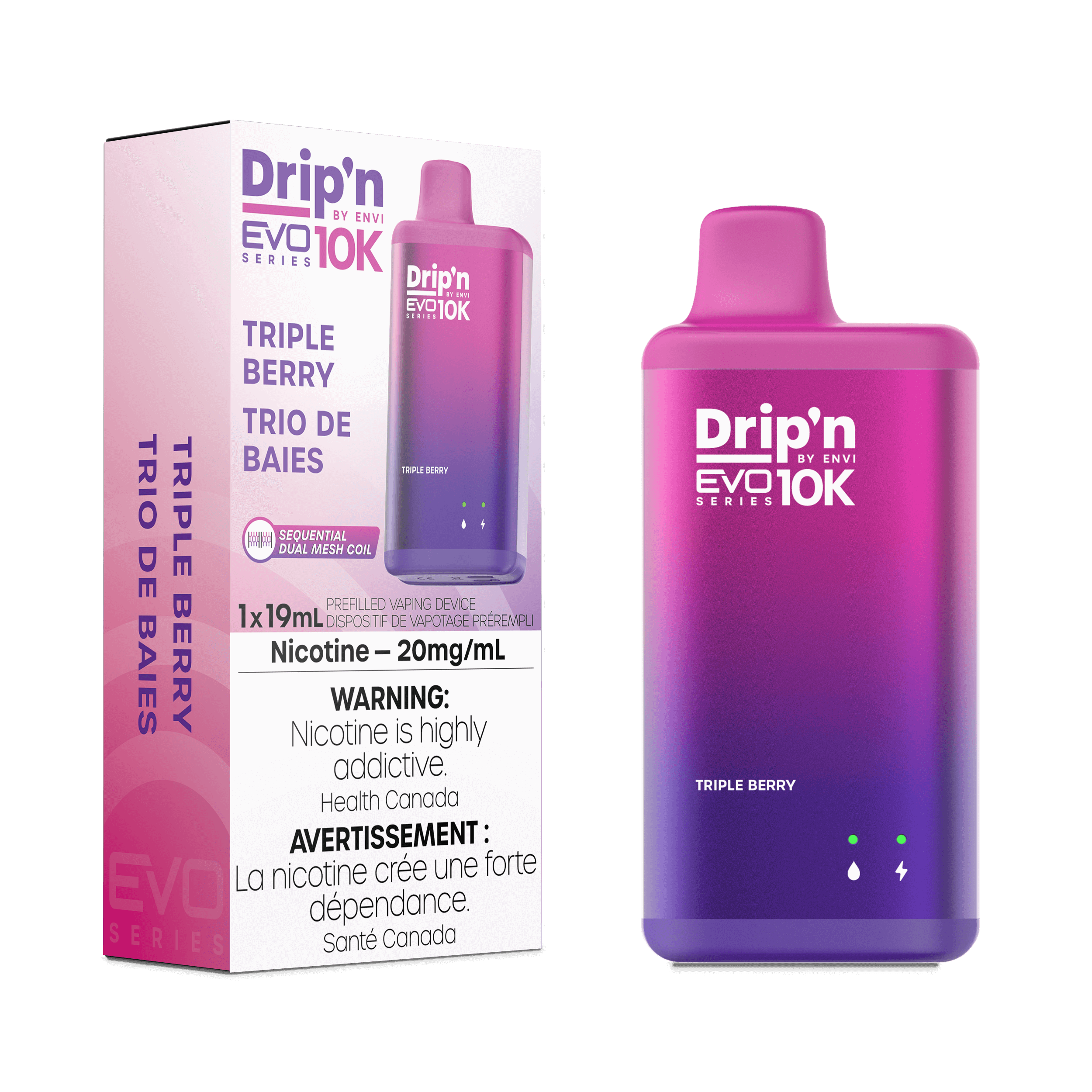 Drip'n 10K - Triple Berry