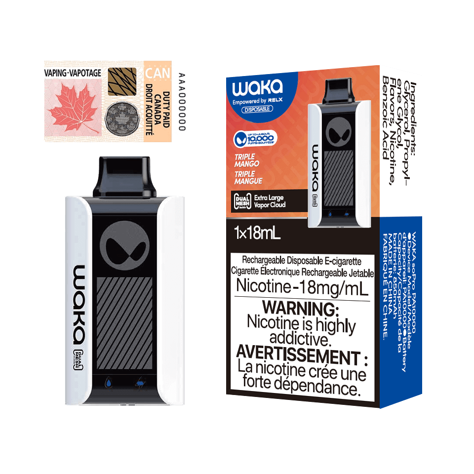 WAKA PA10000 - Triple Mango 18ML