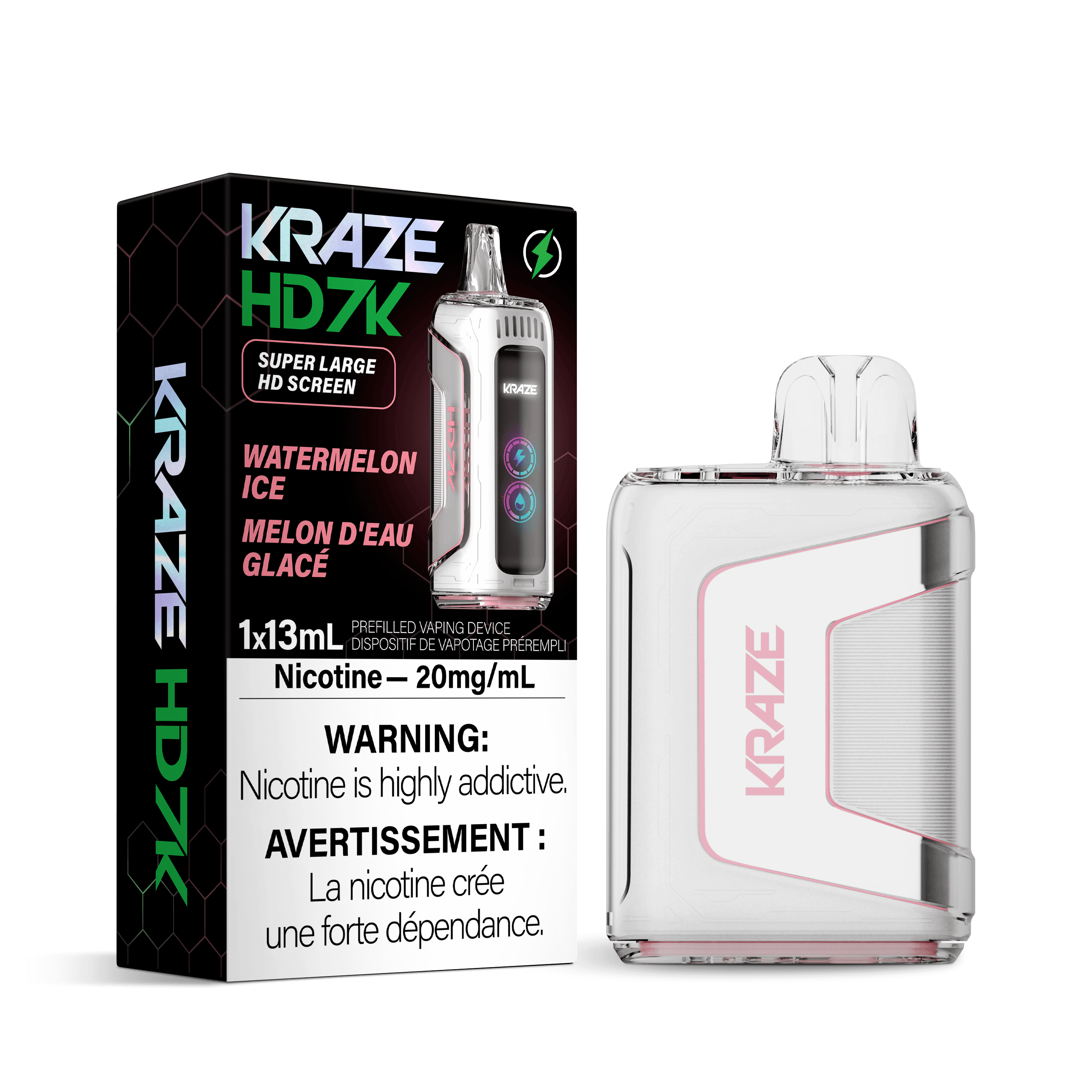 KRAZE HD7K - Watermelon Ice