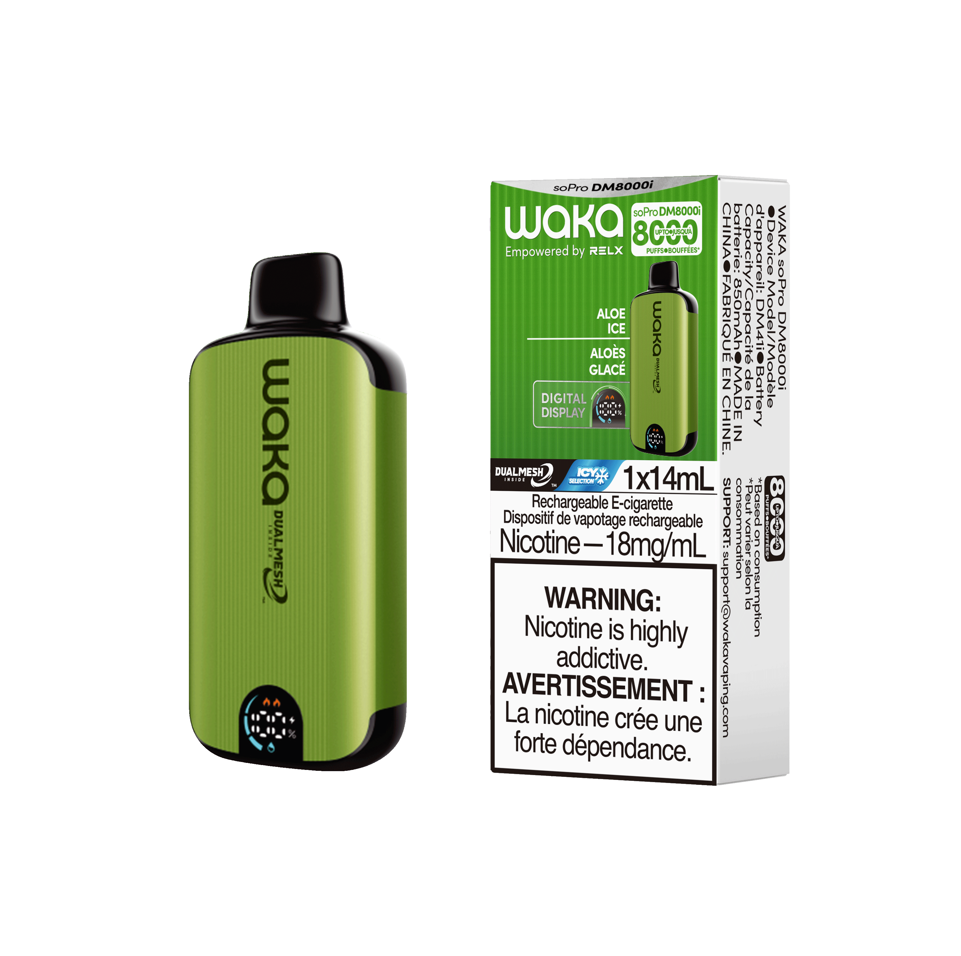Waka soPro DM8000- Aloe Ice