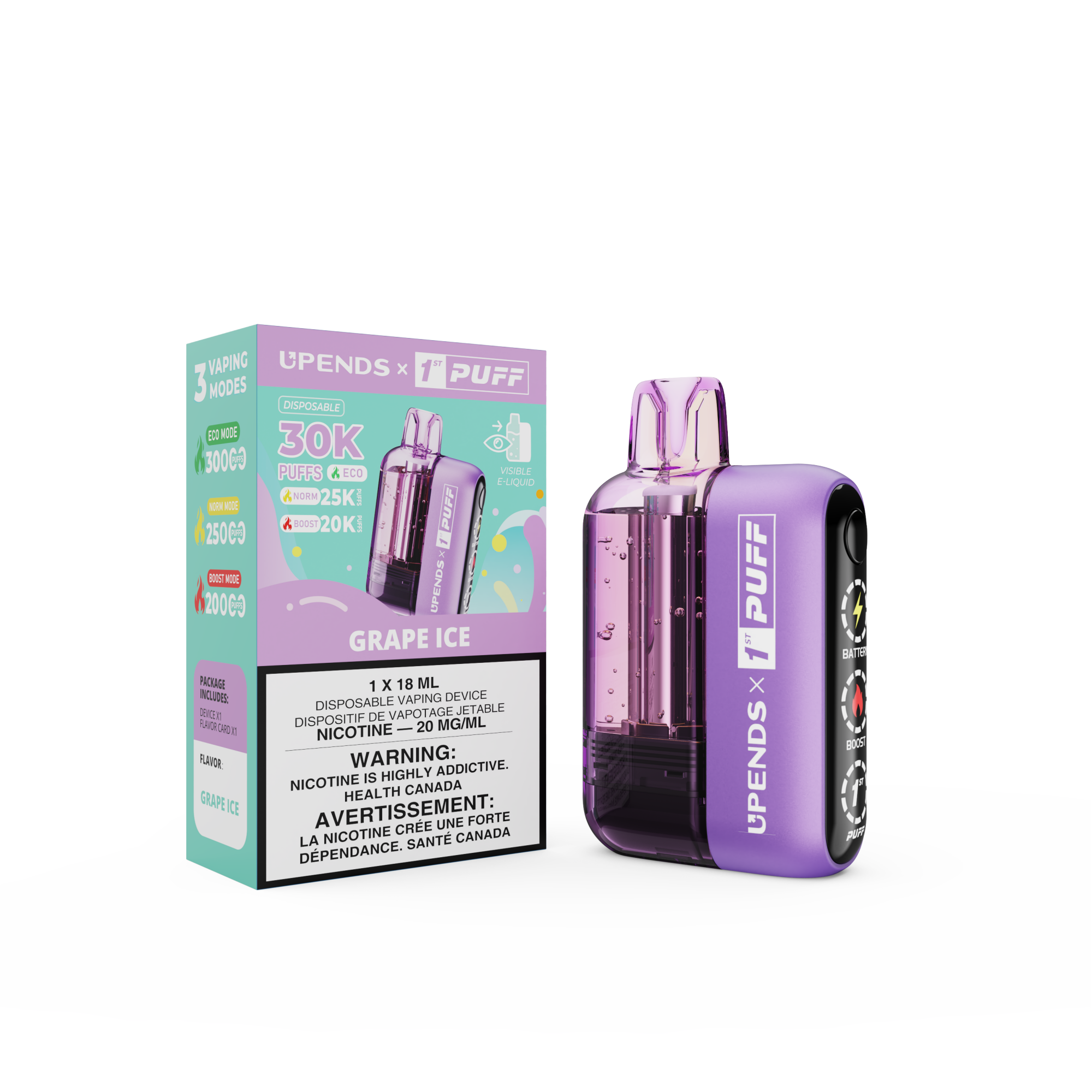 1st Puff - Grape Ice