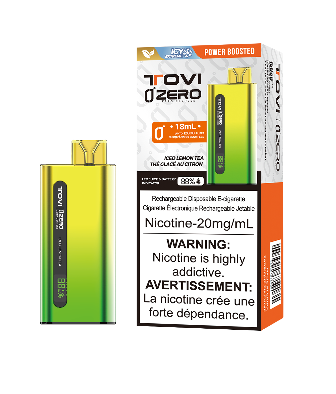 Zero Degrees SA7500 - Thé glacé au citron