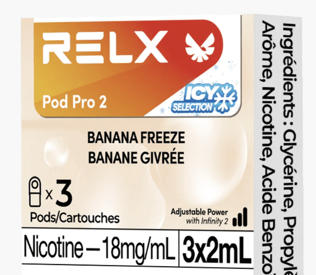 Relx Pod Pro 2-Banana freeze(3 pods)