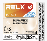 Relx Pod Pro 2-Banana freeze(3 pods)