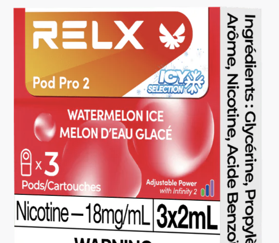 RELX Pod pro 2-watermelon ice(3 pods) 18mg-excise