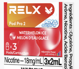 RELX Pod pro 2-watermelon ice(3 pods) 18mg-excise