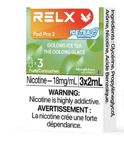 Relx Pod Pro 2-oolong ice tea(3 pods) 18mg-excise