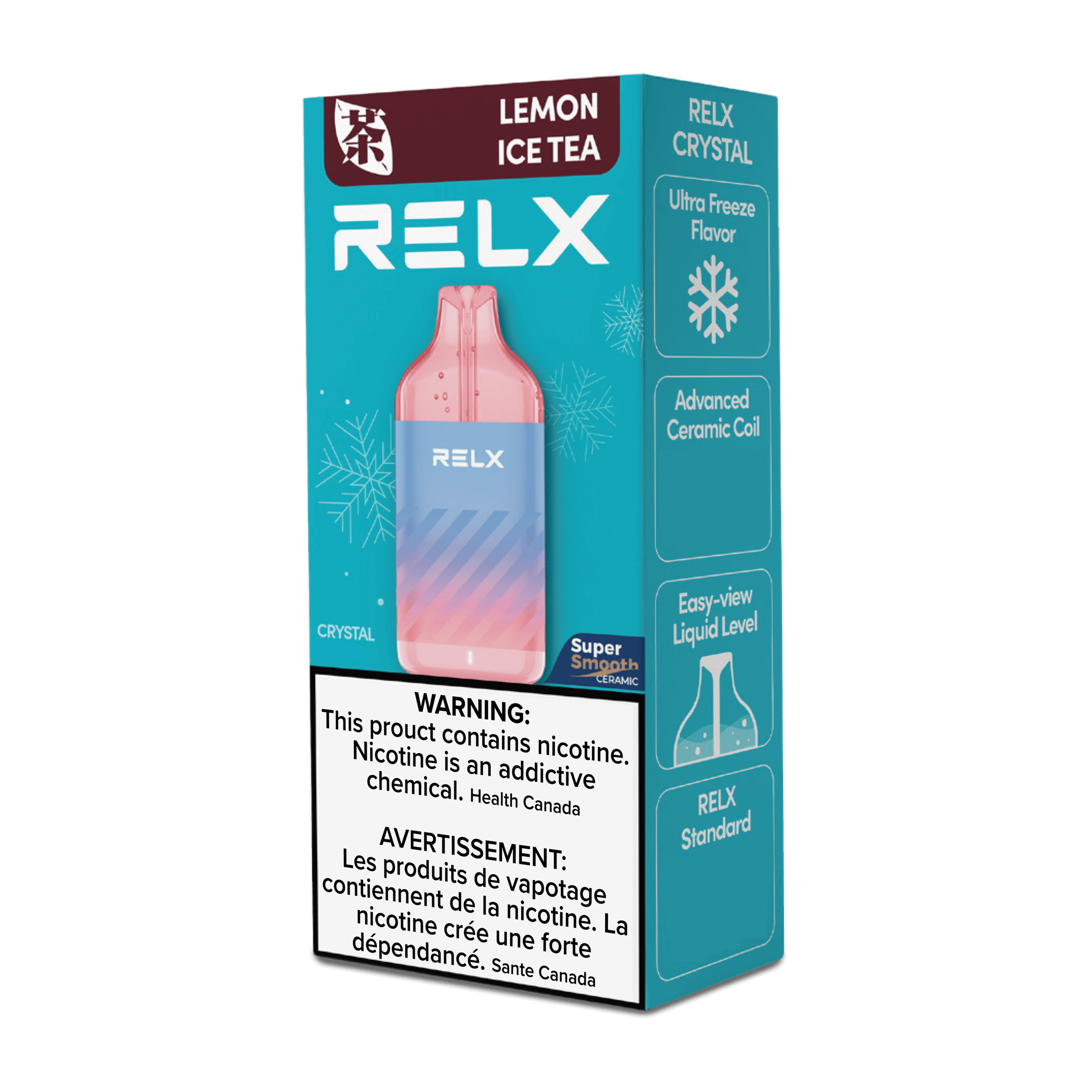 RELX Crystal - Lemon Ice Tea