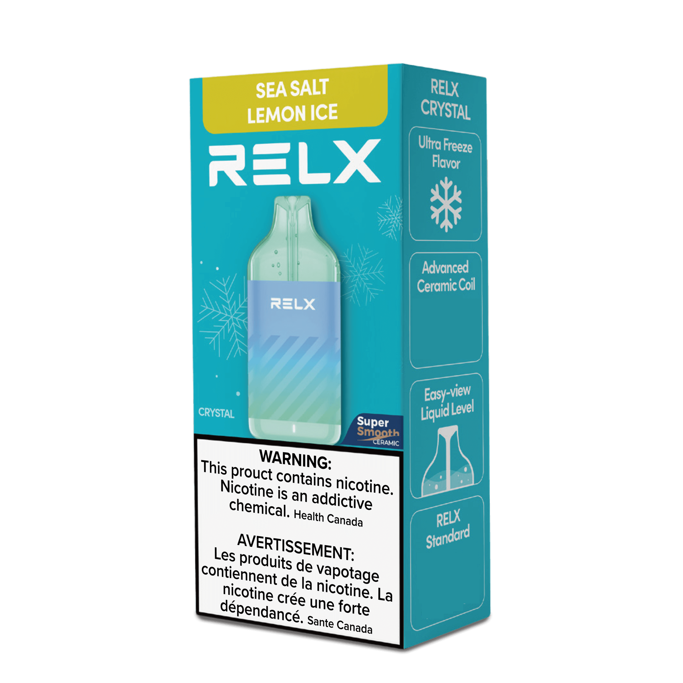 RELX Crystal - Sea Salt Lemon Ice