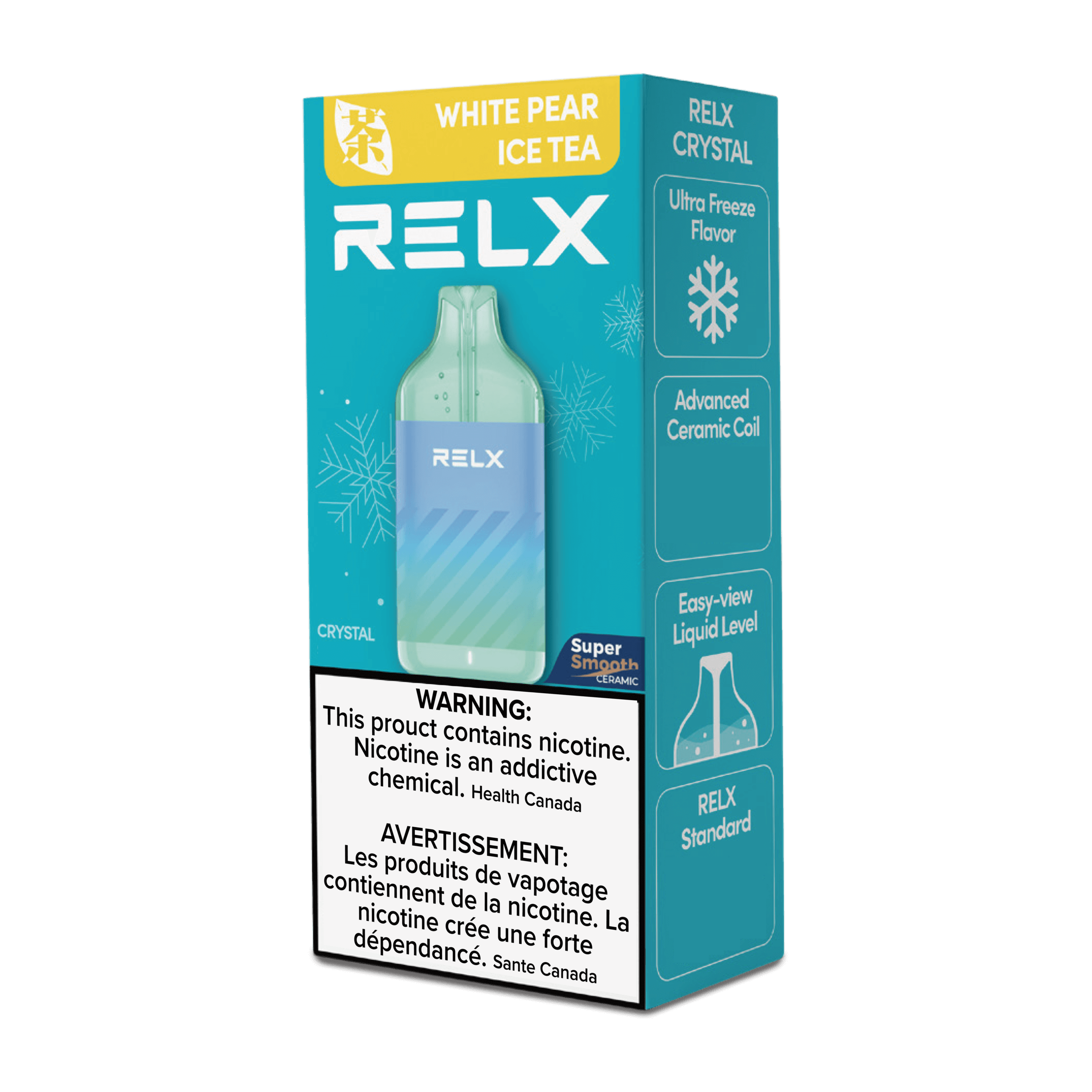 RELX Crystal - White Pear Ice Tea