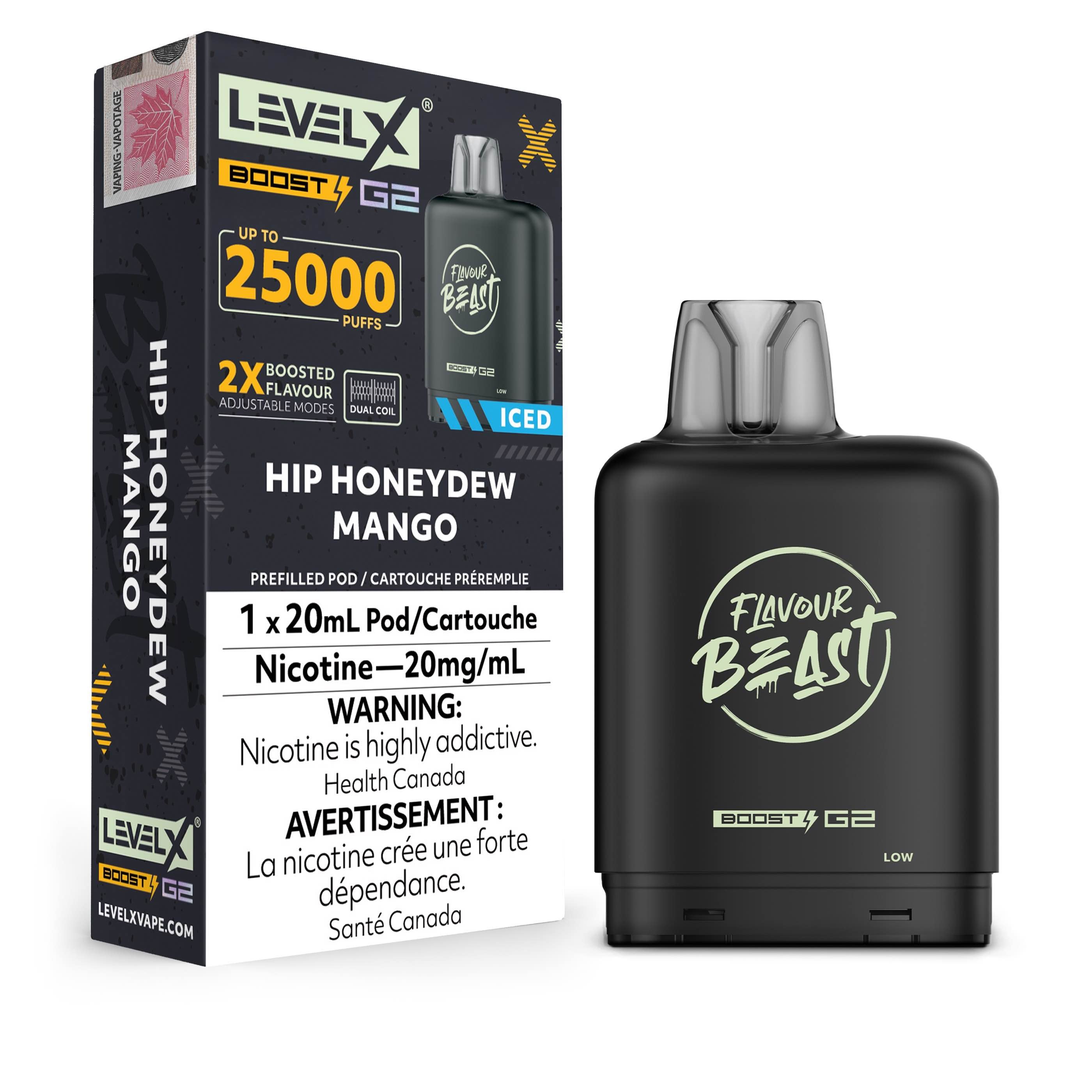 Level X Boost Pod - Flavour Beast - Hip Honeydew Mango [Ontario]