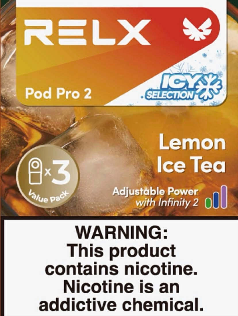 RELX Pod Pro 2 - Lemon Ice Tea (3 pods)