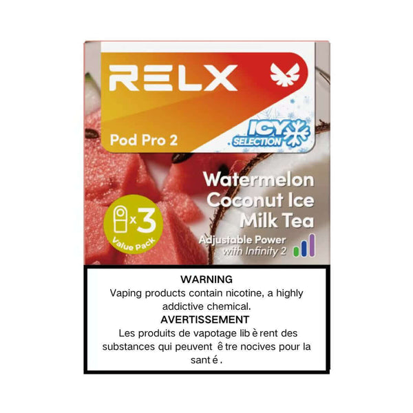 RELX Pod Pro 2 - Watermelon Coconut Ice Milk Tea (3 pods) RELX Pod Pro 2 - Watermelon Coconut Ice Milk Tea (3 pods)
