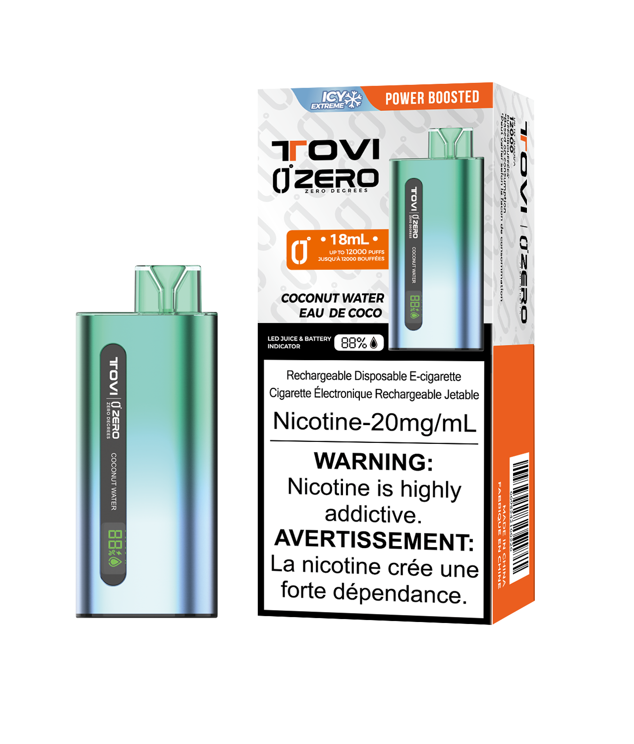 Zero Degrees SA7500 - Coconut Water