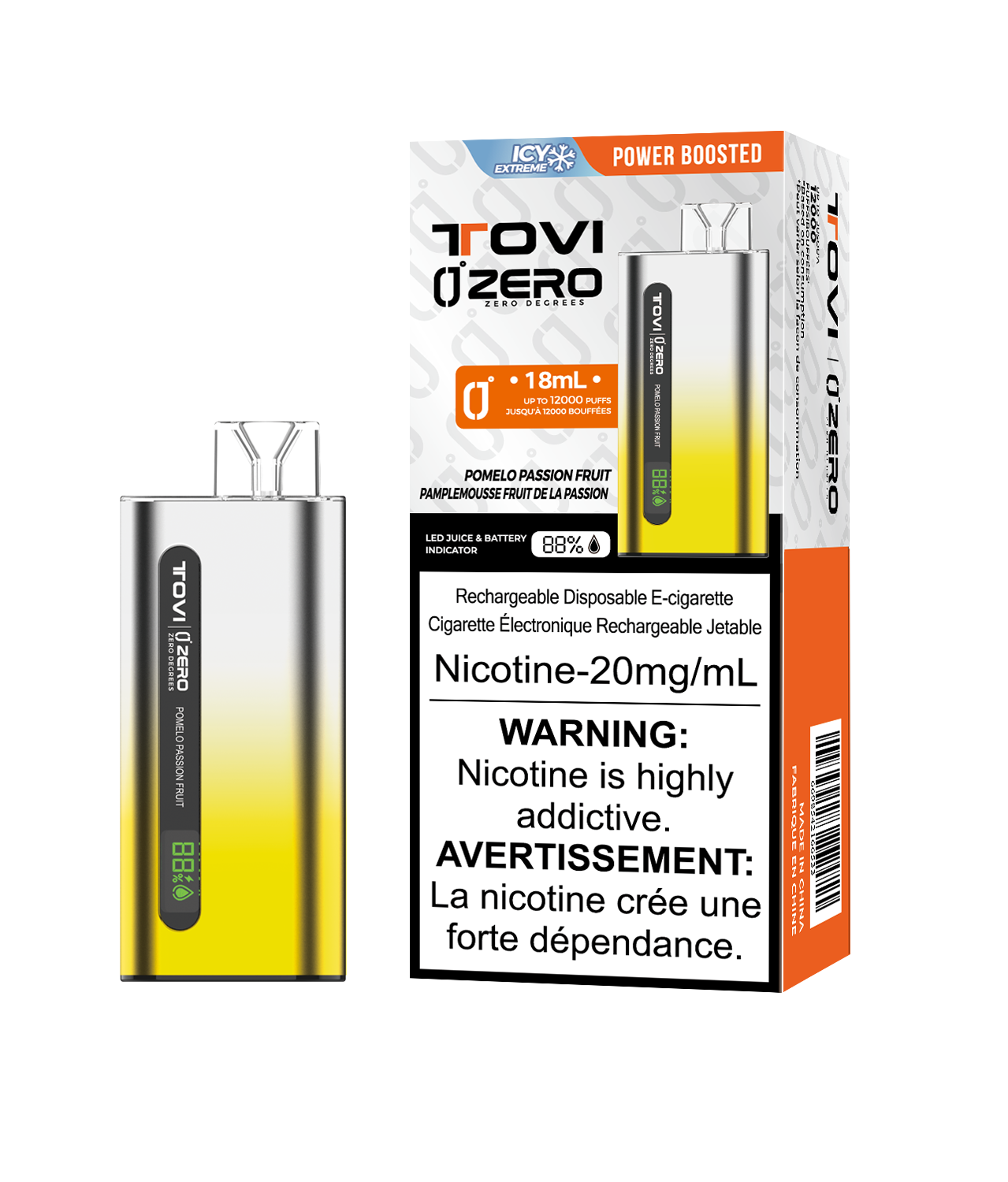 Zero Degrees SA7500 - Pomelo Passion Fruit