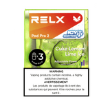 RELX Pod Pro 2 - Cuke Lemon Lime Ice (3 pods)