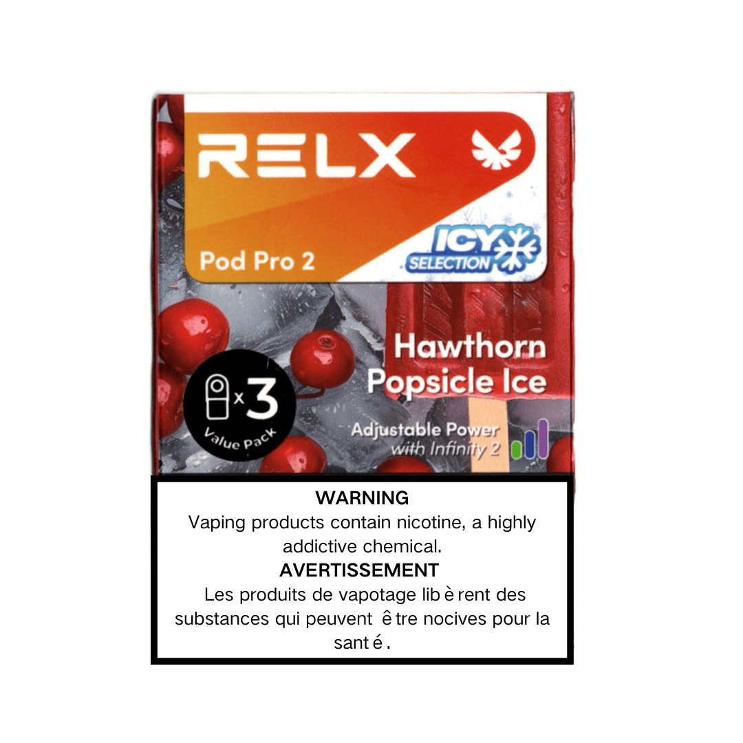 RELX Pod Pro 2 - hawthorn popsicle Ice (3 pods)