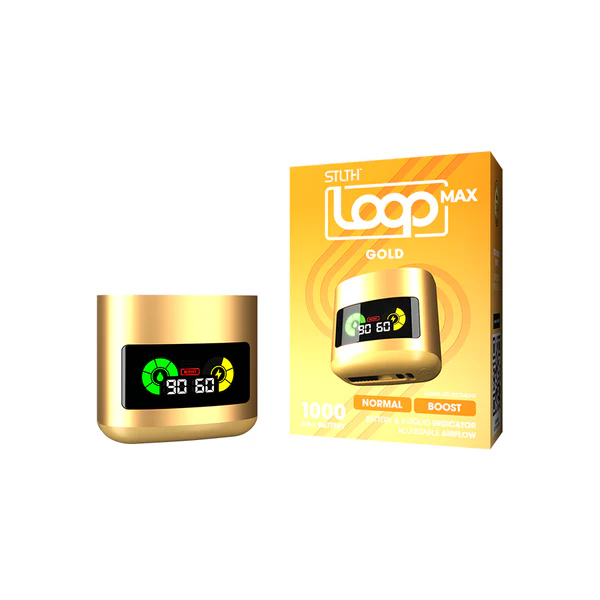 STLTH LOOP MAX CLOSED POD DEVICE - GOLD