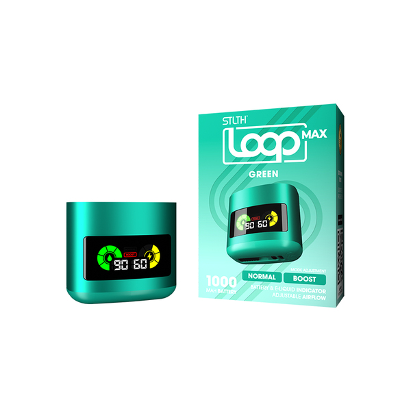 STLTH LOOP MAX CLOSED POD DEVICE - GREEN