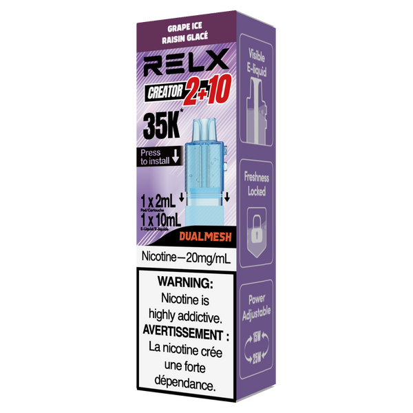 RELX Creator Pod 35k -Grape Ice