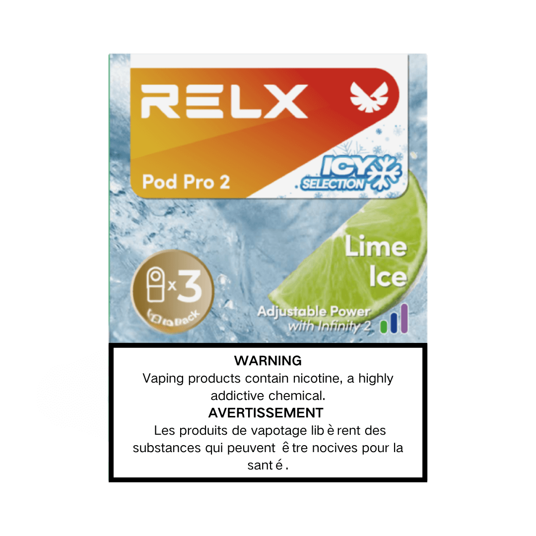 RELX Pods Pro 2 - Lime Ice (3Pods)