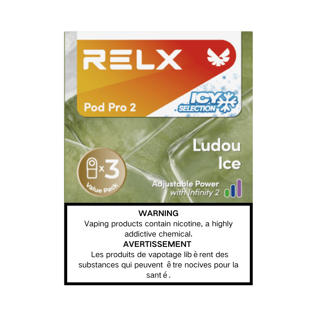 RELX Pod Pro 2 - Ludou Ice(3 pods) RELX Pod Pro 2 - Ludou Ice(3 pods)