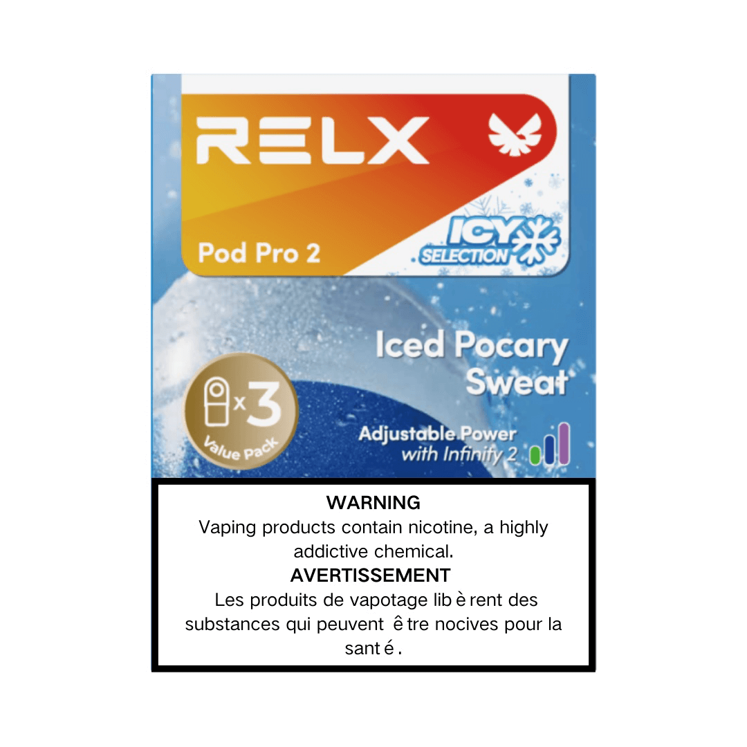 RELX Pods Pro 2 - Iced Pocary Sweat(3Pods) RELX Pods Pro 2 - Iced Pocary Sweat(3Pods)