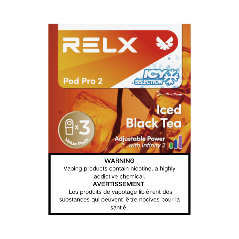 Relx Pod pro 2-Iced Black Tea(3 pods) Relx Pod pro 2-Iced Black Tea(3 pods)