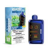 Kraze Mega X Classic - Blueberry Kiwi Ice