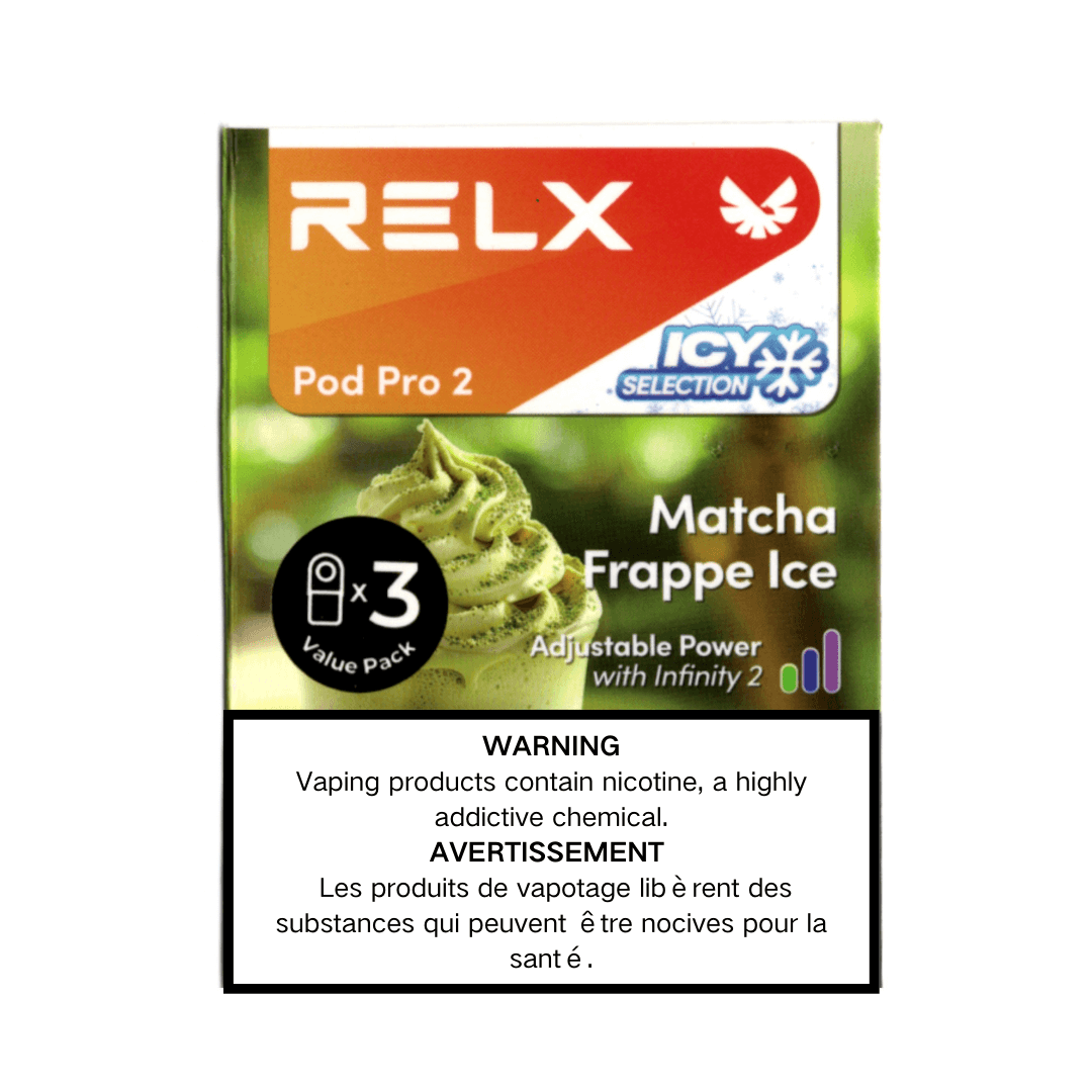 RELX Pod Pro 2 - Matcha Frapple Ice(3 pods)