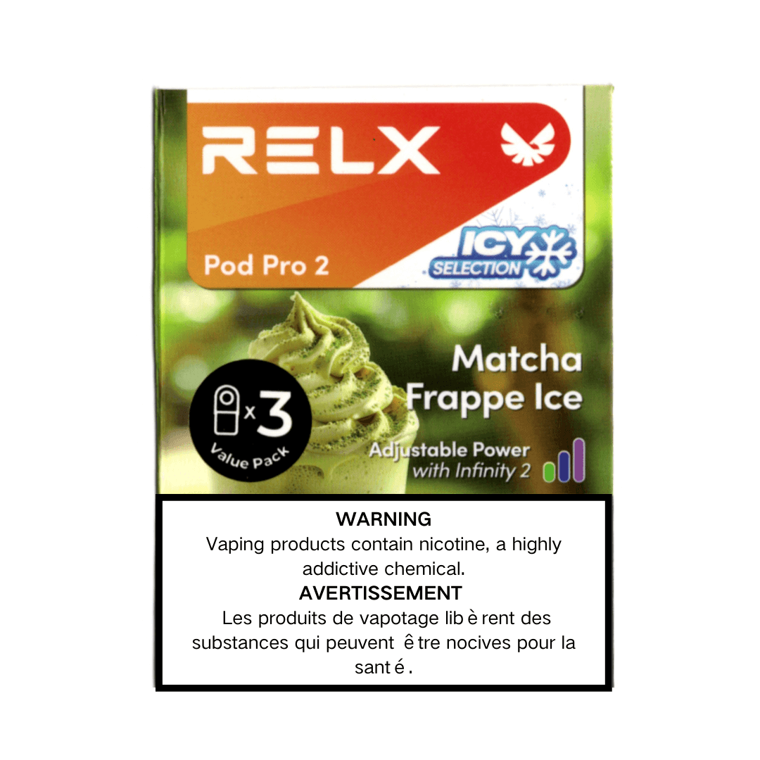 RELX Pod Pro 2 - Matcha Frapple Ice(3 pods) RELX Pod Pro 2 - Matcha Frapple Ice(3 pods)