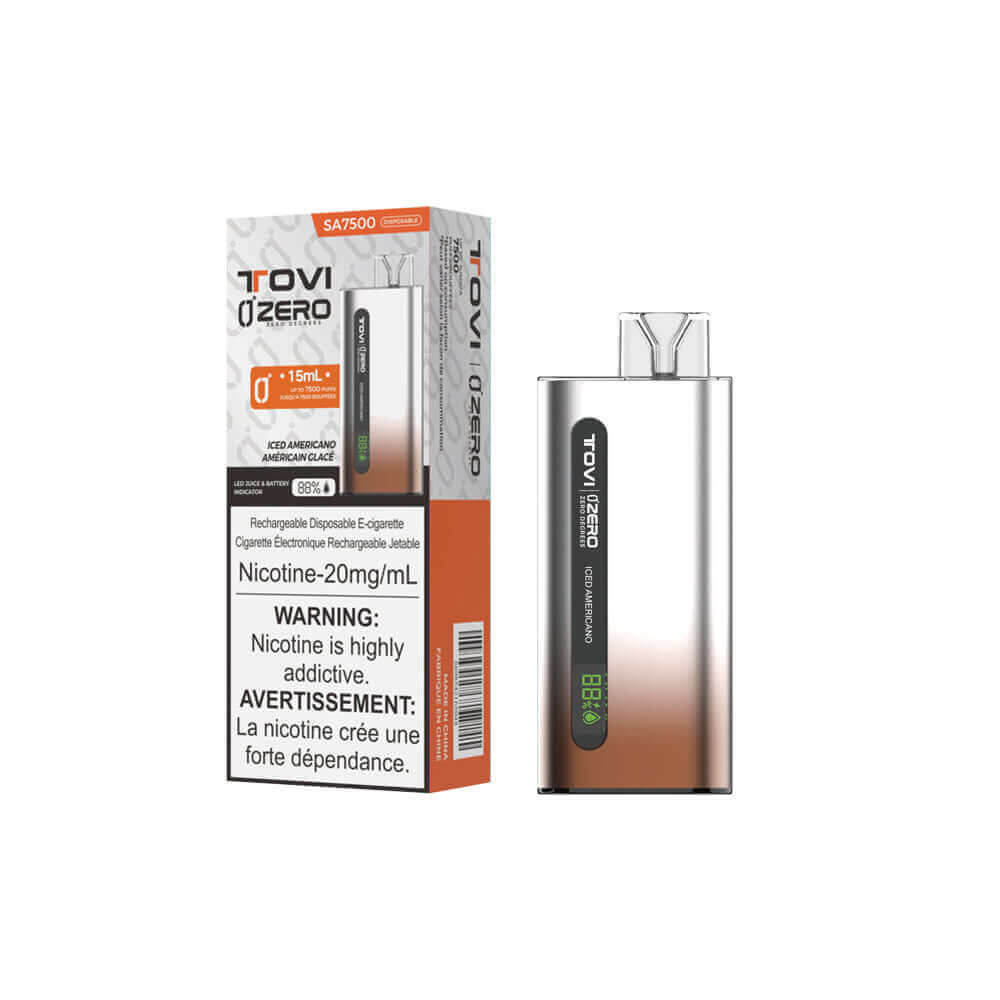 Zero Degrees SA7500 - Iced Americano | Fismoke.com Zero Degrees SA7500 - Iced Americano | Fismoke.com