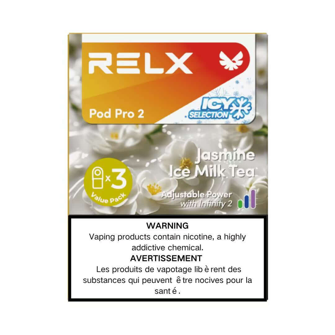 RELX Pod Pro 2 - Jasmine Ice Milk Tea(3 pods) RELX Pod Pro 2 - Jasmine Ice Milk Tea(3 pods)