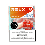 RELX Pod Pro 2 -Sea Salt Lychee Ice (3 pods)