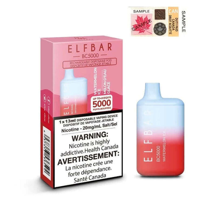 Elf Bar BC5000 | Watermelon Ice