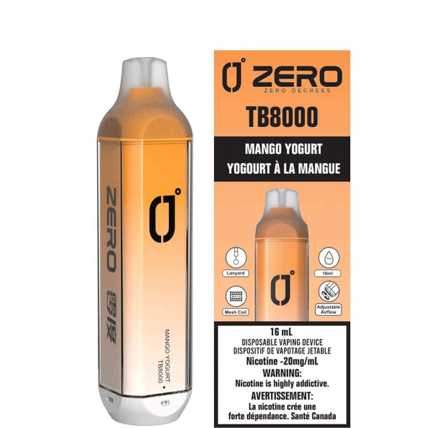 Zero Degrees TB8000 - Mango Yogurt